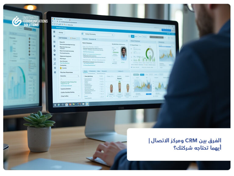 الفرق بين CRM ومركز الاتصال